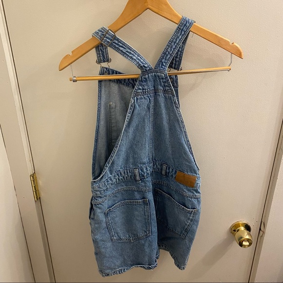 Mango Kids short overalls with front and back pockets size 13/14 - Picture 6 of 6